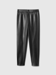 Дитячі лосини з екошкіри GAP легінси 1159837104 (Чорний XL)