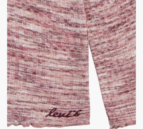 Спортивный костюм Levi's лонгслив и штаны 1159803512 (Розовый, 140-155)