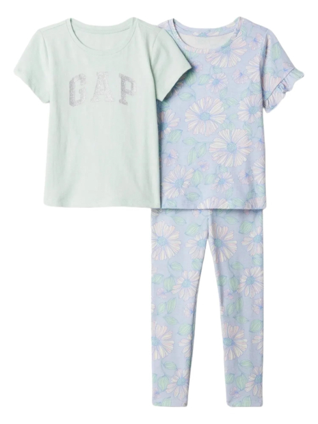 Детский комплект GAP две футболки и лосины 1159835042 (Разные цвета 18-24M)
