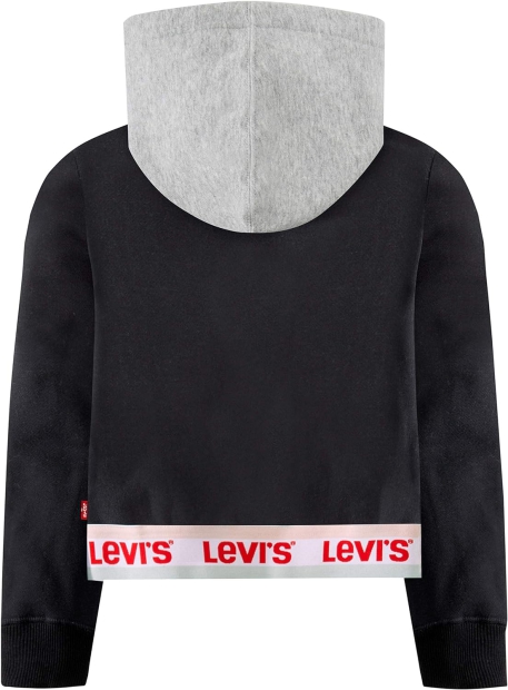 Стильне дитяче худі Levi's на флісі 1159803317 (Чорний, 128-140)