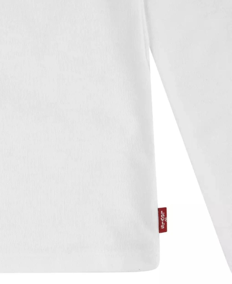 Детский лонгслив Levi's с принтом 1159832551 (Белый 2Т)