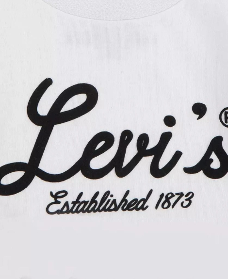 Детский лонгслив Levi's с принтом 1159832551 (Белый 2Т)