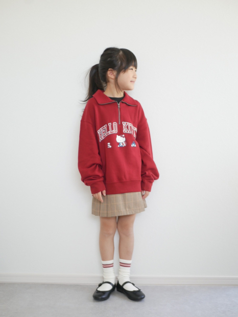 Дитяча толстовка з персонажами Sanrio від UNIQLO 1159833999 (Червоний 155-165)