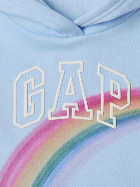 Детское худи GAP кофта с капюшоном 1159835339 (Голубой 4)