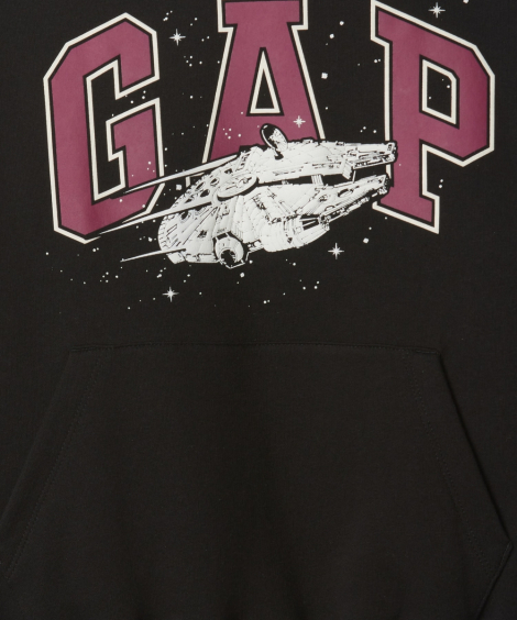Дитяче худі GAP фліс 1159835970 (Чорний XS)