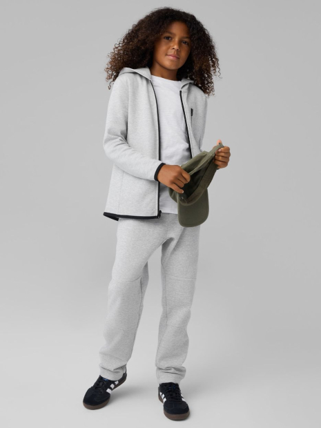 Дитяча толстовка з капюшоном GAP кофта на замку 1159836391 (Сірий XL)