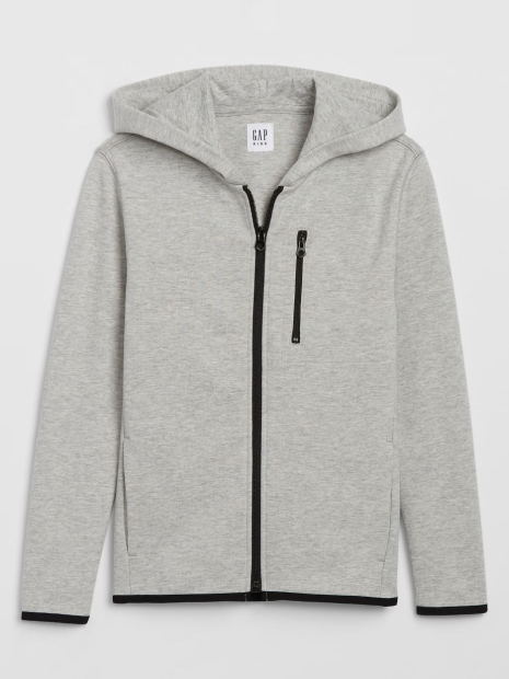 Дитяча толстовка з капюшоном GAP кофта на замку 1159836391 (Сірий XL)