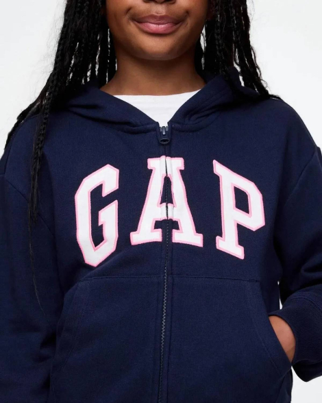 Детская толстовка GAP флис 1159836801 (Синий M)