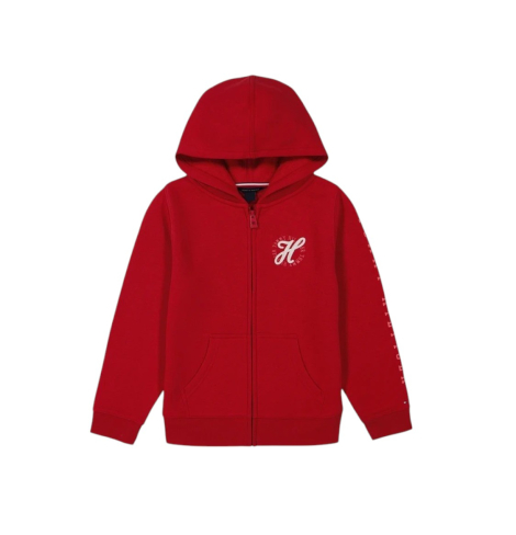 Дитяча толстовка Tommy Hilfiger фліс 1159837211 (Червоний 2T)