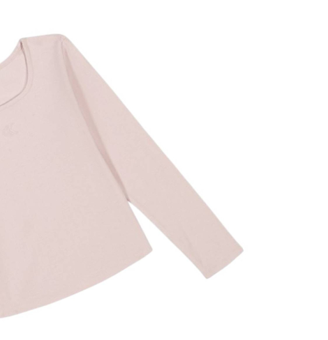 Детский лонгслив Calvin Klein с логотипом 1159837238 (Розовый M)