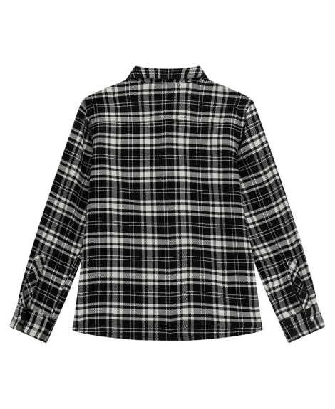Детская рубашка GUESS с отделкой камнями 1159837564 (Черный/Белый 14)
