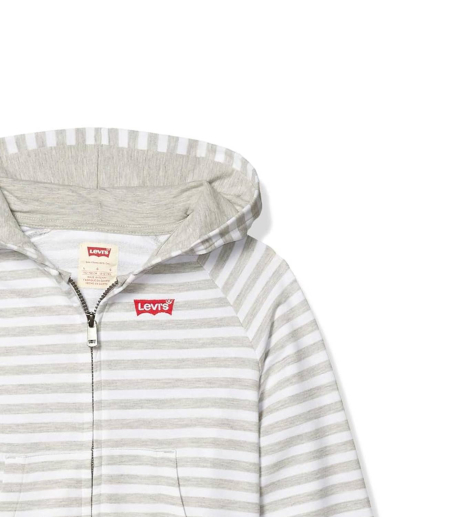 Стильна дитяча толстовка Levi's на блискавці 1159837798 (Білий 104-110)