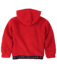 Дитяча толстовка з шерпи Tommy Hilfiger 1159807706 (червоний, XL)