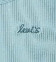 Детский лонгслив в рубчик Levi's 1159813210 (Голубой, 140-155)