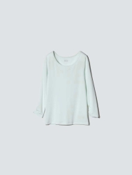 Детский лонгслив UNIQLO HEATTECH 1159826760 (Зеленый 11-12)