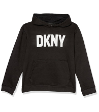 Детское худи DKNY с капюшоном 1159833571 (Черный S)