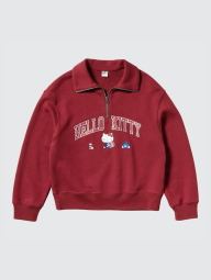Детская толстовка с персонажами Sanrio от UNIQLO 1159833999 (Красный 155-165)