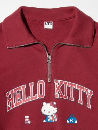 Дитяча толстовка з персонажами Sanrio від UNIQLO 1159833999 (Червоний 155-165)