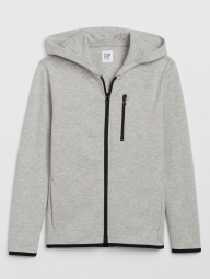 Детская толстовка с капюшоном GAP кофта на замке 1159836391 (Серый XL)