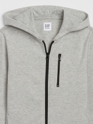 Дитяча толстовка з капюшоном GAP кофта на замку 1159836391 (Сірий XL)