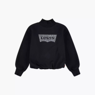 Детский свитшот Levi's с отделкой камнями 1159837196 (Черный M)