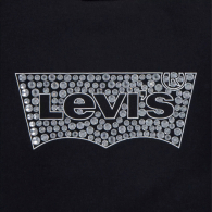 Дитячий світшот Levi's з оздобленням камінням 1159837196 (Чорний M)