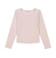 Дитячий лонгслів Calvin Klein з логотипом 1159837238 (рожевий M)