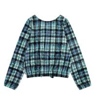 Детская велюровая кофта Levi's 1159837549 (Зеленый M)
