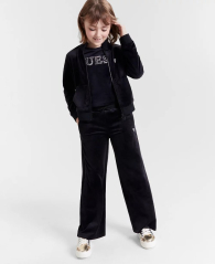 Детская велюровая толстовка GUESS 1159837557 (Черный 8)