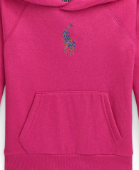 Детская худи Polo Ralph Lauren флис 1159837876 (Розовый XL)