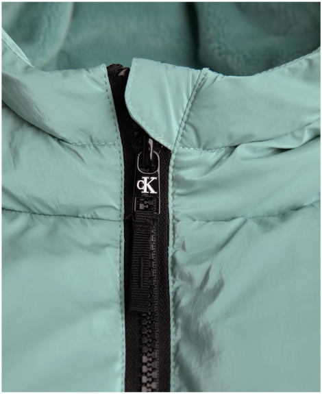 Дитяча куртка-пуховик Calvin Klein з капюшоном 1159835936 (Зелений 5)