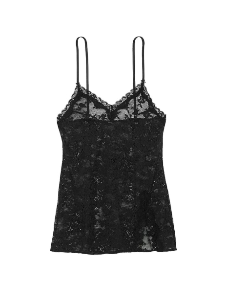 Домашнее платье-комбинация Victoria's Secret 1159840661 (Черный XXL)