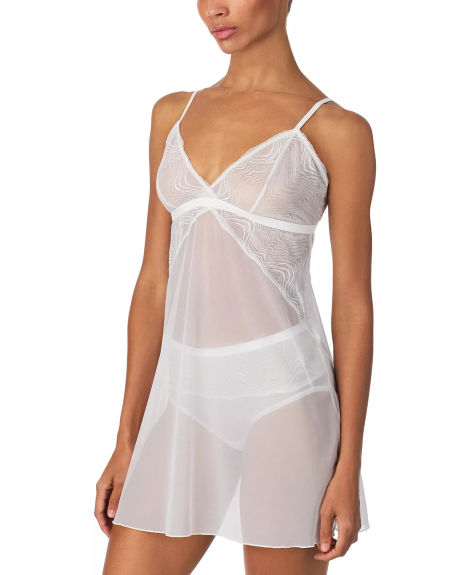 Домашнее платье-комбинация DKNY 1159843389 (Молочный S)