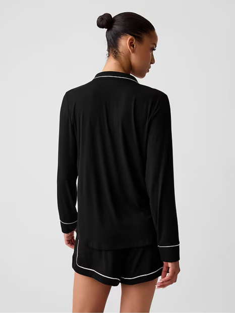 Рубашка пижамная Gap для дома 1159847985 (Черный S)