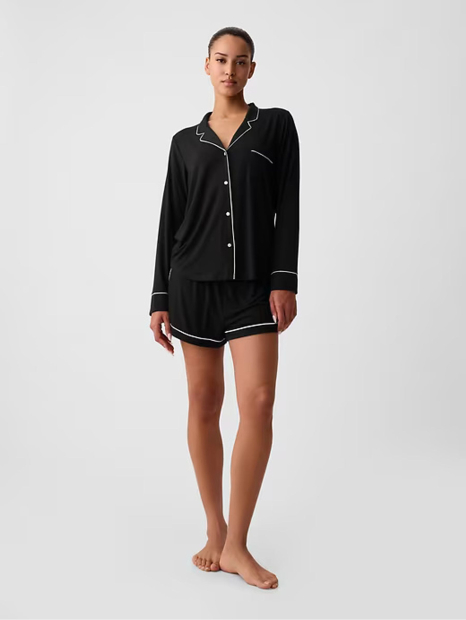 Рубашка пижамная Gap для дома 1159847985 (Черный S)
