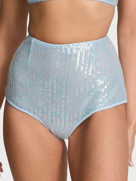 Домашние шорты Victoria’s Secret с пайетками 1159849279 (Голубой XL)