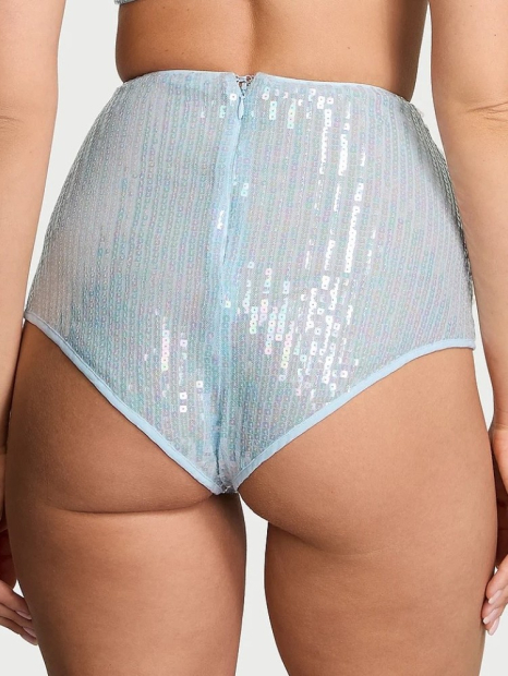 Домашние шорты Victoria’s Secret с пайетками 1159849279 (Голубой XL)