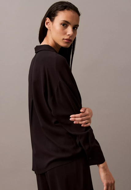 Рубашка для дома и сна Calvin Klein 1159850224 (Черный XL)