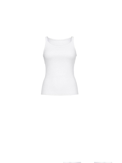 Женская домашняя майка Victoria's Secret 1159850349 (Белый L)