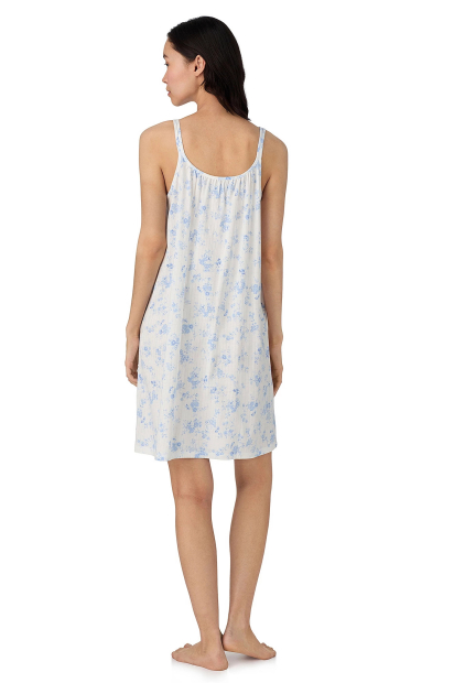 Женское домашнее платье Ralph Lauren для сна 1159852020 (Белый/Голубой XS)