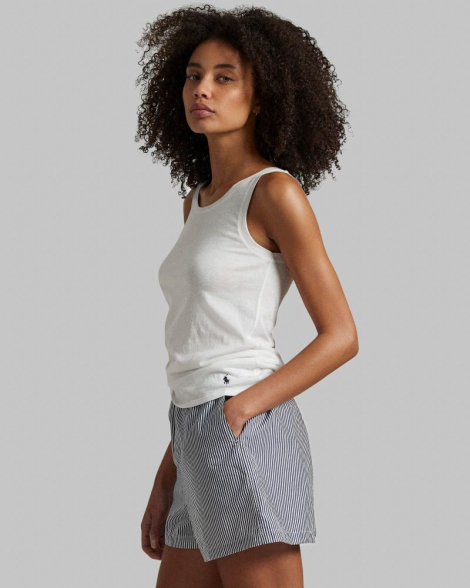 Домашняя майка Polo Ralph Lauren 1159852521 (Молочный M)