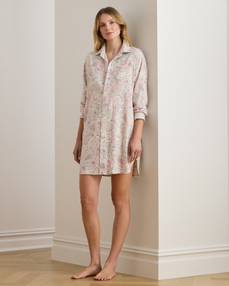 Домашнее платье-рубашка для сна Ralph Lauren 1159853728 (Разные цвета M)