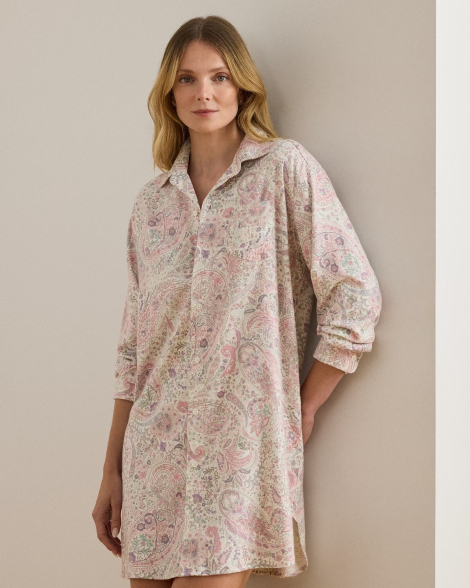 Домашнее платье-рубашка для сна Ralph Lauren 1159853728 (Разные цвета M)