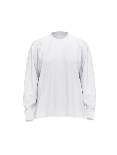 Домашний хлопковый лонгслив Victoria's Secret 1159859071 (Белый L)