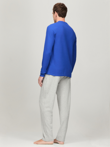 Чоловічий лонгслів Tommy Hilfiger кофта 1159859770 (Синій M)