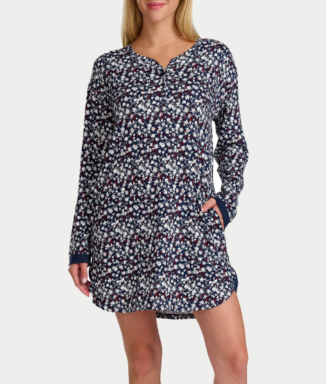 Домашнее платье Tommy Hilfiger с принтом 1159859877 (Синий S)