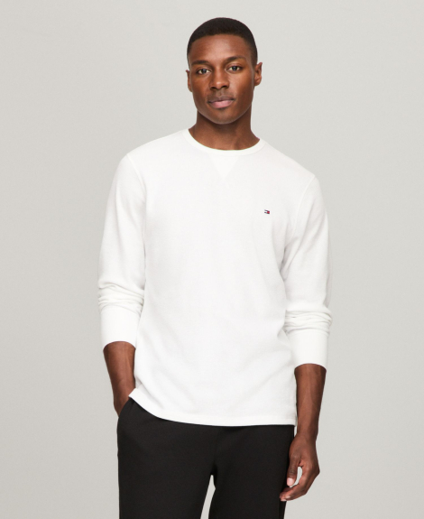 Лонгслив мужской Tommy Hilfiger кофта 1159863078 (Белый XL)