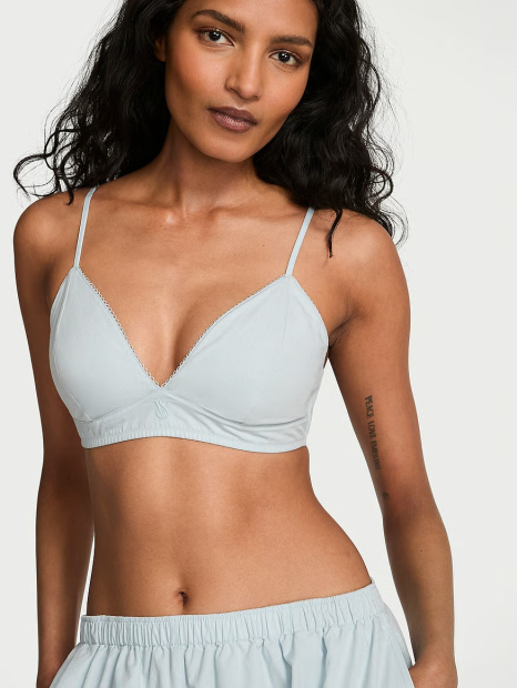 Домашний топ Victoria's Secret бралетт 1161343912 (Голубой XL)