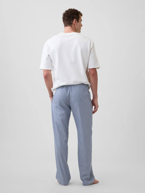 Пижамные легкие штаны GAP 1162384967 (Голубой XXL)