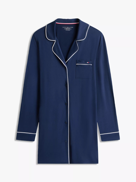 Домашнее платье-рубашка Tommy Hilfiger 1163331949 (Синий L)
